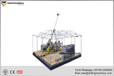 600m Man Taşınabilir Matkap Rig 30Kn İtmeli Karot Makinesi
