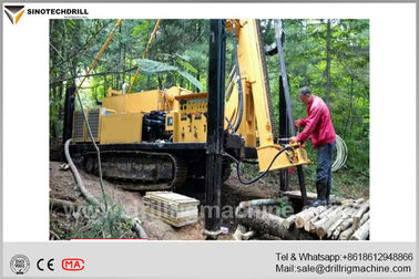 Mineral, Gaz, Petrol Arama için 2000M Paletli Hidrolik Çekirdek Matkap Rig