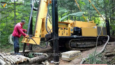 Mineral, Gaz, Petrol Arama için 2000M Paletli Hidrolik Çekirdek Matkap Rig