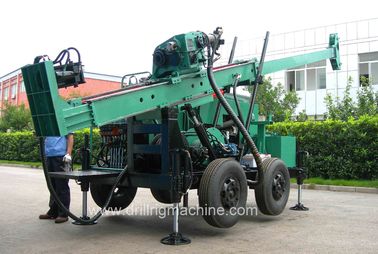 Hidrolik Mineral Yüzey Çekirdek Matkap Rig / HQ 160m Paletli Matkap Rig Kiralama