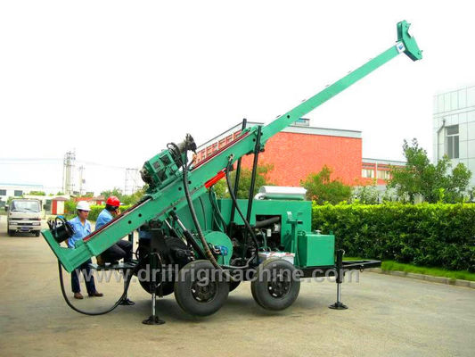 Komple Delme Aksesuarları ile 300-400M Paletli Kablolu Yüzey Çekirdek Matkap Rig