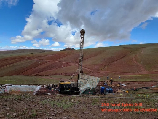 Jeoloji / Maden Arama Karot Delme için EPIROC C6 Elmas Çekirdekli Matkap Rig