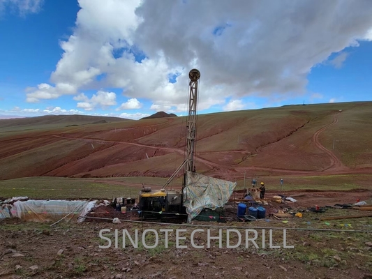 Cevher Jeolojik Araştırma için 1200m HQ Yüzey Çekirdekli Matkap Rig